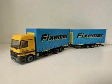 Herpa MB Actros L Volumen Wechselbrücken Hängerzug „FIXEMER“ comprar usado  Enviando para Brazil