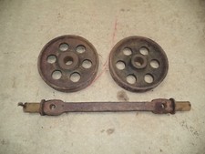 Cast iron wheel for sale  CARNFORTH