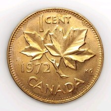 Canada one cent for sale  LITTLEHAMPTON