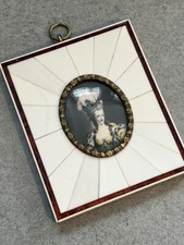 Miniatur malerei beinrahmen gebraucht kaufen  Nürnberg
