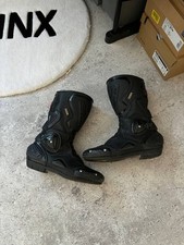 Botas de motocicleta Sidi Cobra Gore-Tex couro feitas na Itália tamanho US8.5 UK8 EU42, usado comprar usado  Enviando para Brazil