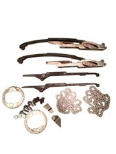 Set pattini catene usato  Italia