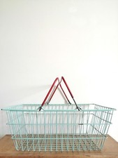 Vintage shopping basket for sale  SHREWSBURY