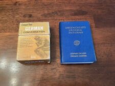 Usado, German English Pocket Dictionary In German Conversation Cards segunda mano  Embacar hacia Argentina