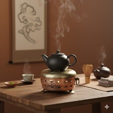 Antikes stövchen kupfer gebraucht kaufen  Weeze