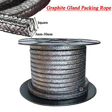 Graphite Gland Packing Rope/Shaft Seal Square Width 3mm to 30mm for Pump & Valve na sprzedaż  Wysyłka do Poland