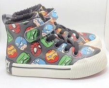 Tênis Marvel High Top Hulk Spiderman Ironman Capt America Kids tamanho 9 comprar usado  Enviando para Brazil