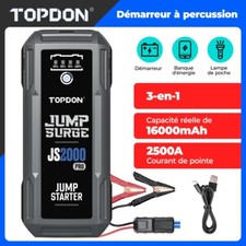 Topdon js2000 démarreurs d'occasion  Saint-Ouen-l'Aumône