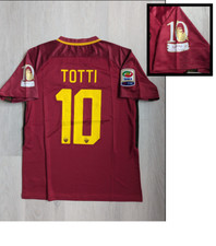 Camisa de futebol TOTTI 10# Roma 2016-2017 ITÁLIA TOTTI 10# tamanho MÉDIO 41" comprar usado  Enviando para Brazil