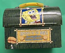 Bob Esponja Calça Quadrada Lancheira “Funcionário do Mês” Estanho de Metal comprar usado  Enviando para Brazil