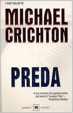 Preda paperback crichton usato  Fonte Nuova
