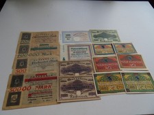 Lot notgeld großnotgeld gebraucht kaufen  Saalfeld/Saale