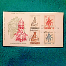Vaticano 1963 incoronazione usato  Roma
