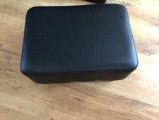 Footstool faux leather for sale  WIRRAL