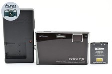 Câmera Digital Nikon Coolpix S60 Preta Tela Sensível Ao Toque 10.0MP Do Japão *N Estado Perfeito++*, usado comprar usado  Enviando para Brazil
