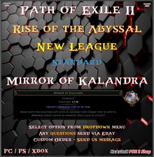 Path exile mirror for sale  USA