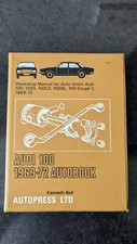 Workshop manual audi for sale  KINGSTON UPON THAMES