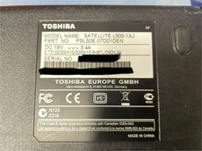 Toshiba satellite l500 for sale  ILKESTON