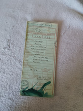 Buff log book for sale  SWAFFHAM