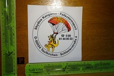 Alter aufkleber skydive gebraucht kaufen  Kupferberg