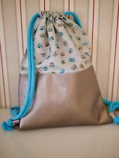 Handmade rucksack kunstleder gebraucht kaufen  Hamburg