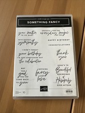 Stampin something fancy for sale  FALKIRK