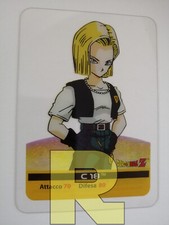 C18 dragonball lamincards usato  Ravenna