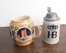 Lot beer mugs d'occasion  Expédié en Belgium