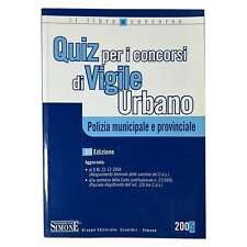quiz polizia municipale usato quiz polizia municipale usato Italia