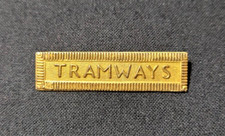 Agrafe tramways dorée d'occasion  Chinon