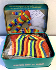 Sock monkey tin for sale  LONDON