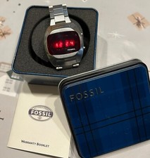 Fossil herrenuhr led gebraucht kaufen  Willich