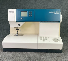 PFAFF Tiptronic 2010 🧵 Máquina de costura com pedal estojo óleo para peças comprar usado  Enviando para Brazil