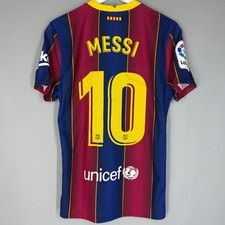 Camisa FC BARCELONA ESPANHA 2020/2021 HOME VAPOR CAMISA NIKE PLAYER ISSUE 10 MESSI comprar usado  Enviando para Brazil