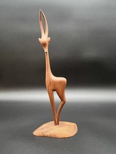 Antike holzfigur antilope gebraucht kaufen  Hagen