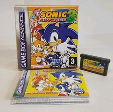 Sega Sonic Advance 3 Nintendo Game Boy Advance GBA completo na caixa CIB PAL 8/10 comprar usado  Enviando para Brazil