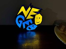 Arcade: Neo Geo Logo em uma placa de iluminação / arte de parede / luz noturna comprar usado  Enviando para Brazil