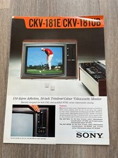 Vintage sony colour for sale  FORDINGBRIDGE