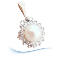Pendentif perle culture d'occasion  Meyzieu