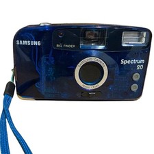 Câmera de Filme 35mm Azul Translúcido Samsung Spectrum 20 Point Shoot comprar usado  Enviando para Brazil