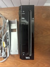 Nintendo wii black for sale  HUNTINGDON