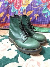 Botas de espera aérea verde esmeralda Dr Martens EUA 8 femininas Reino Unido 6, usado comprar usado  Enviando para Brazil