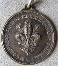Medaglia argento 800 usato  Firenze