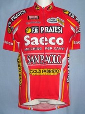 Maglia ciclismo saeco usato  Agliana