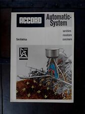 Brochure sarchiatrice weiste usato  Brescia