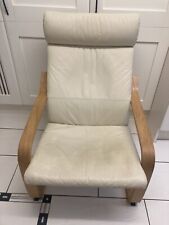 Ikea poang cream for sale  CORBY