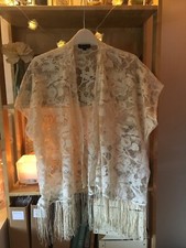 Topshop cream lace for sale  LONDON