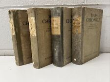 CONJUNTO DE LIVROS RAROS CRÔNICAS DE GUERRA DIÁRIO SOLDADOS CARTAS FOTOS 1914 1918 WW1 Q comprar usado  Enviando para Brazil