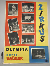 Circus poster vintage d'occasion  Expédié en Belgium