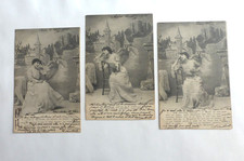 Lot cartes postales d'occasion  Montgeron